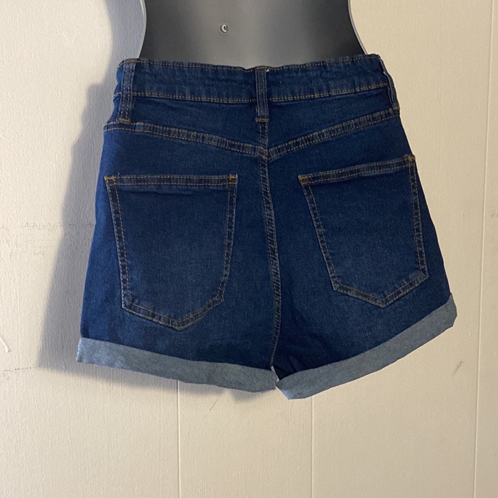 Charlotte Russe Denim Junior Shorts Size 5 NWT - Picture 5 of 7